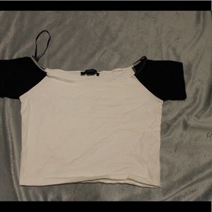 Baseball crop top